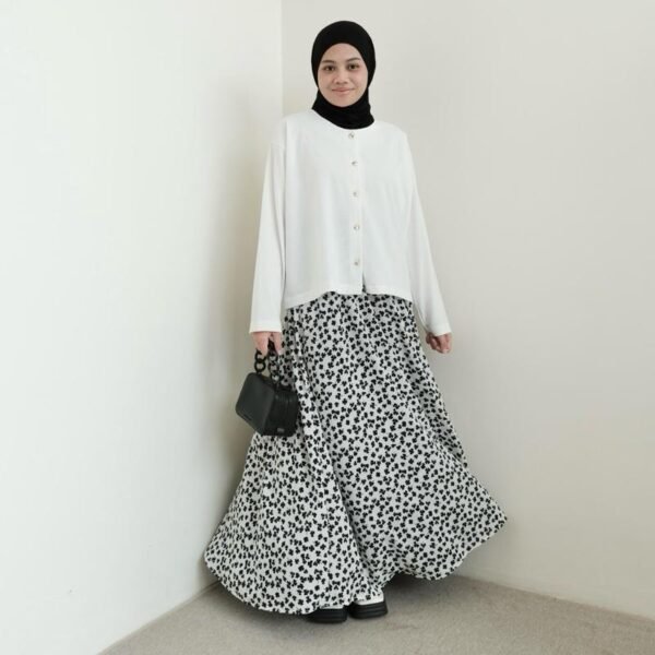 IMG_3468 ByMeldev Clover Button Set Setelan Rok Motif Bumil Busui Friendly