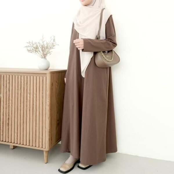 ByMeldev Basic Polo Dress Gamis Polo Busui Friendly
