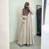 ByMeldev Basic Polo Dress Gamis Polo Busui Friendly