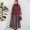 ByMeldev Mahira Raya Dress Gamis Katbol Lebaran Busui Friendly
