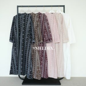 879f6bdc-a829-4e7a-99f7-e91b093785a1.jpg ByMeldev Mahira Raya Dress Gamis Katbol Lebaran Busui Friendly