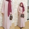 ByMeldev Mahira Raya Dress Gamis Katbol Lebaran Busui Friendly