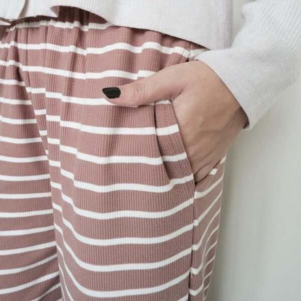ByMeldev Basic Stripes Cullote Celana Knit Rumahan