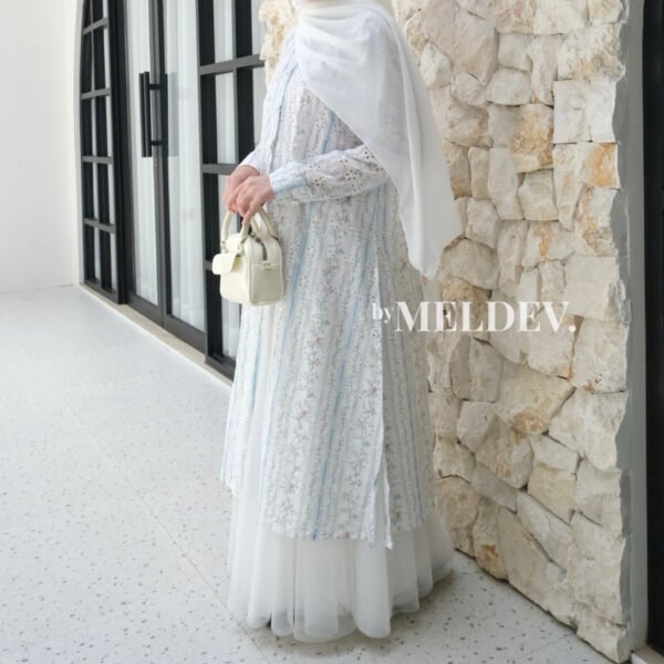ByMeldev Lembayung Raya Tunik Lebaran Katun Bolong