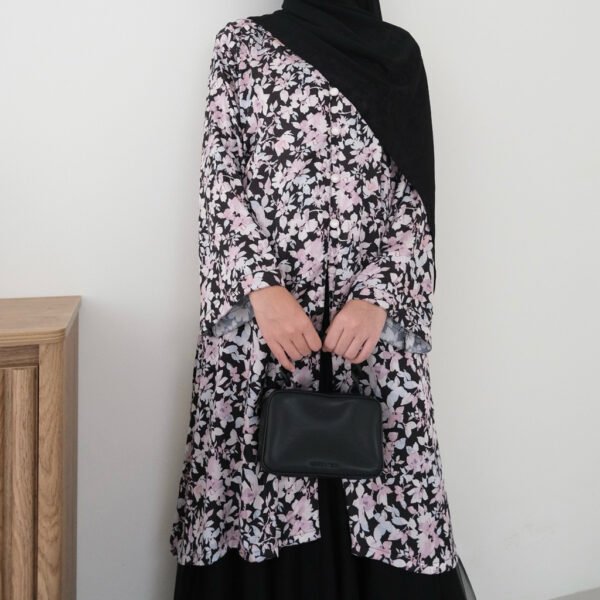 ByMeldev Floral Melayu Tunik Raya Lebaran