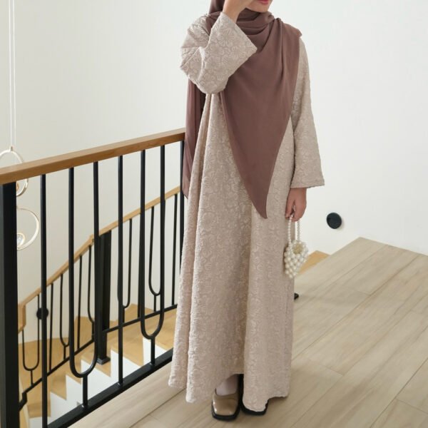 ByMeldev Floral 3D Raya Dress Lebaran (FREE BROS)