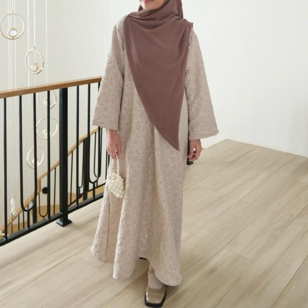 ByMeldev Floral 3D Raya Dress Lebaran (FREE BROS)