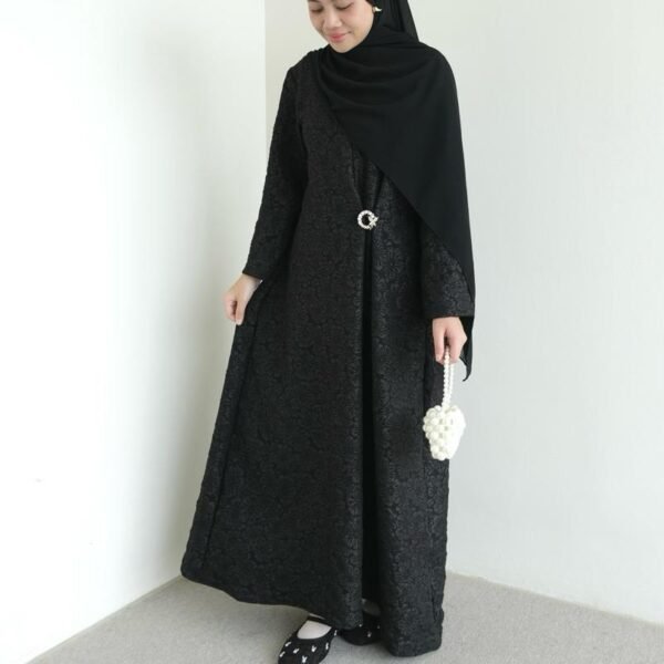 ByMeldev Floral 3D Raya Dress Lebaran (FREE BROS)