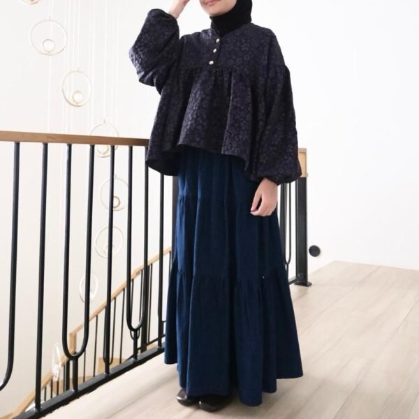 ByMeldev Babydoll Bloom Top Lebaran Raya