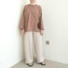 Bymeldev Stripes Top Kaos Lengan Panjang Salur Nonbusui dan Busui