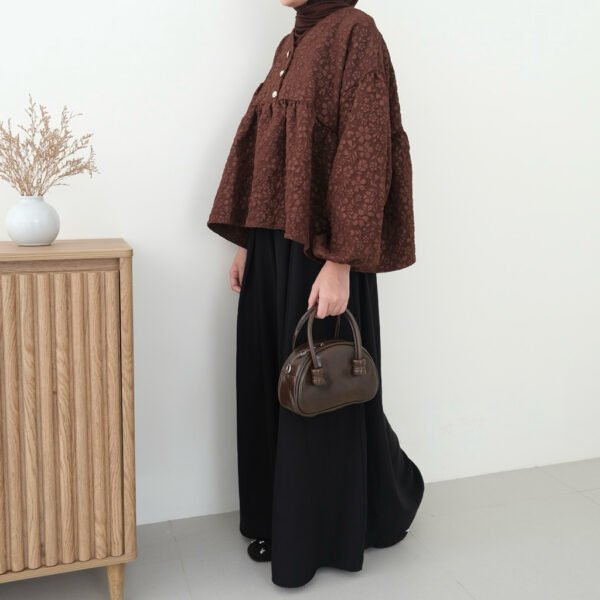 ByMeldev Babydoll Bloom Top Lebaran Raya