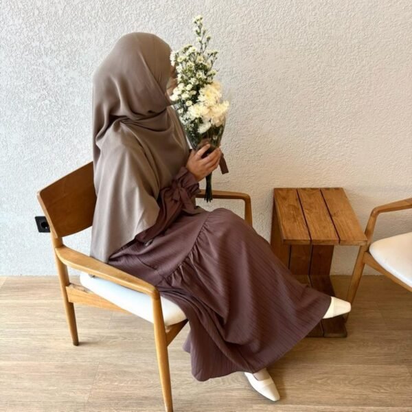 IMG_3758 ByMeldev Haira Wrinkle Dress Gamis Syar’i