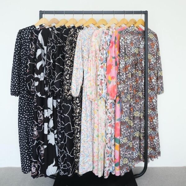 ByMeldev Dreamy Dress Gamis Rayon Daster Panjang