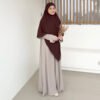 ByMeldev Starry Knit Dress Busui Nonbusui Abaya