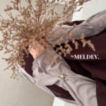 ByMeldev Starry Knit Dress Busui Nonbusui Abaya