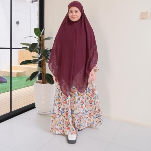 ByMeldev Dreamy Dress Gamis Rayon Daster Panjang