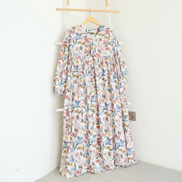 ByMeldev Dreamy Dress Gamis Rayon Daster Panjang