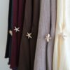 ByMeldev Starry Knit Dress Busui Nonbusui Abaya