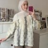 ByMeldev Heart Embroidery Blouse