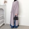 ByMeldev Zara Crush Maxi Tunik Abaya Serut