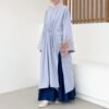 ByMeldev Zara Crush Maxi Tunik Abaya Serut