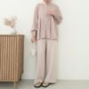 ByMeldev Ruffle Heart Blouse Atasan Plisket Rempel Busui Bumil