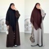 ByMeldev Moony Oversized Abaya Dress Syar’i