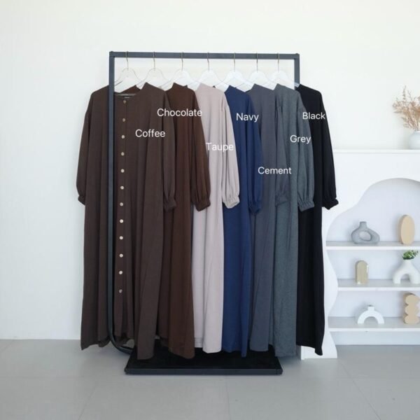ByMeldev Moony Oversized Abaya Dress Syar’i