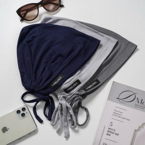 ByMeldev Air Active Ciput Tali Inner Hijab - Hijab Dalam denga