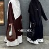 ByMeldev Basic Oversized Rayon Tunik Polos Busui Bumil Friendly Sportware