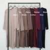 ByMeldev Basic Oversized Rayon Tunik Polos Busui Bumil Friendly Sportware