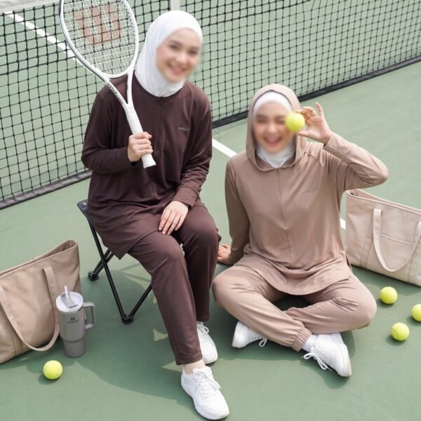 ByMeldev Active Sportswear Series Setelan Olahraga Padel Tenis Jogging