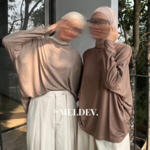 ByMeldev Premium Batwing Rayon Top Atasan Batwing Busui Nonbusui