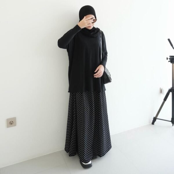 ByMeldev Knit Batwing Oversized Top Atasan Batwing Busui Nonbusui