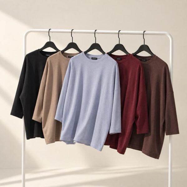 ByMeldev Knit Batwing Oversized Top Atasan Batwing Busui Nonbusui